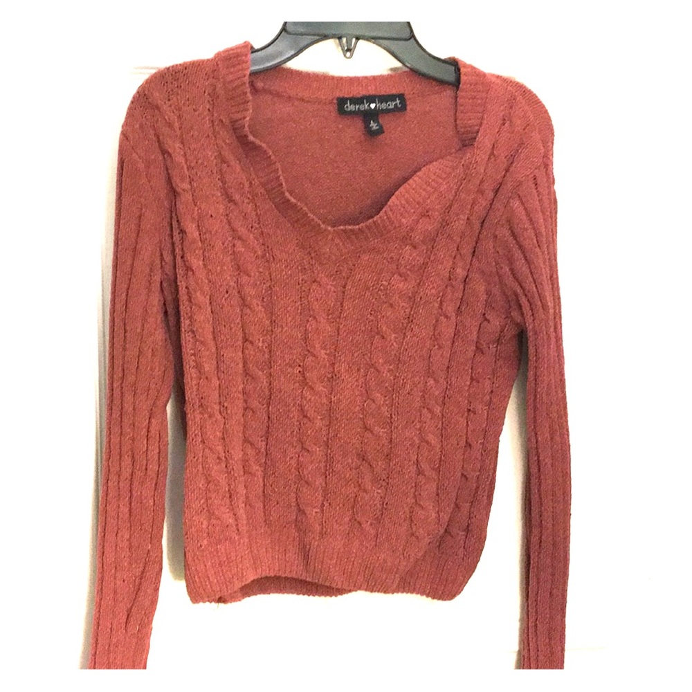 Knitted Cropped Sweater